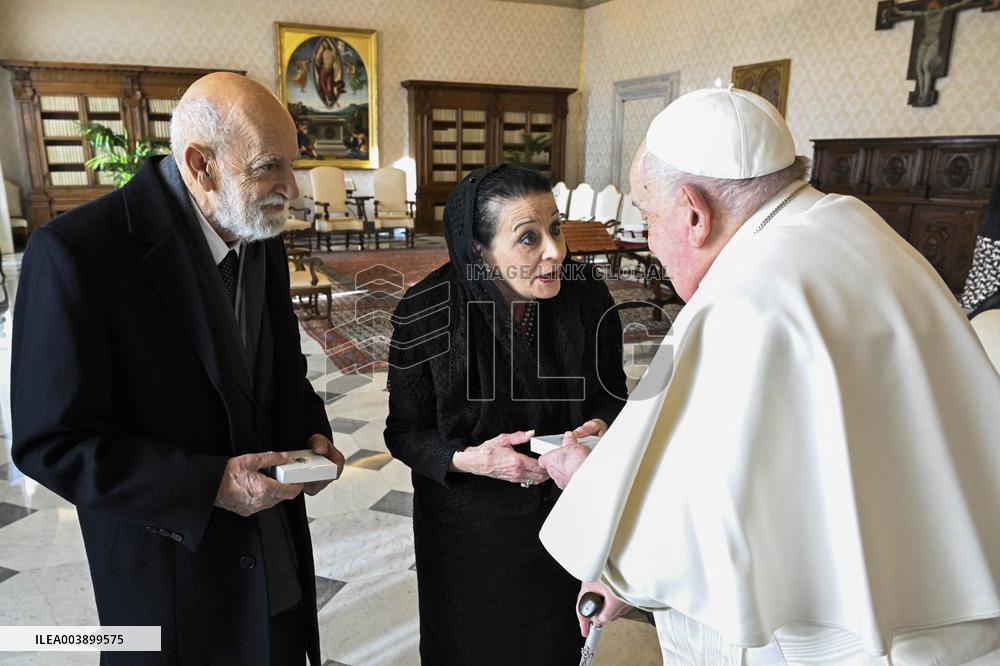 Pope Francis Private Audience - Vatican