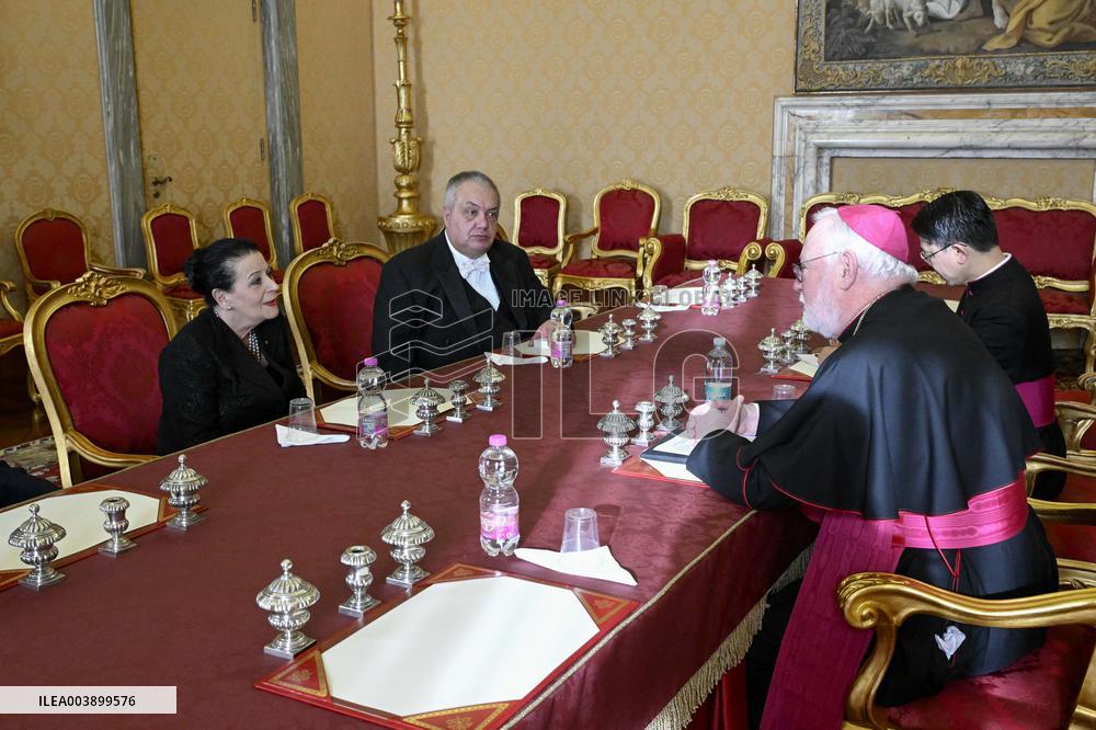 Pope Francis Private Audience - Vatican