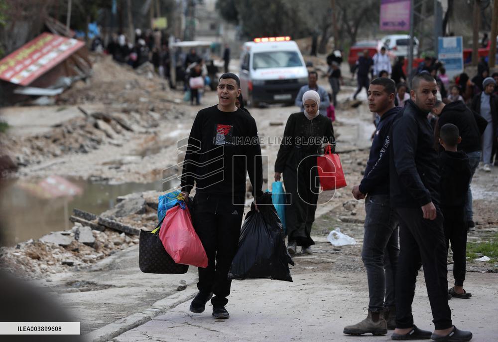 West Bank Raid Aftermath - Jenin