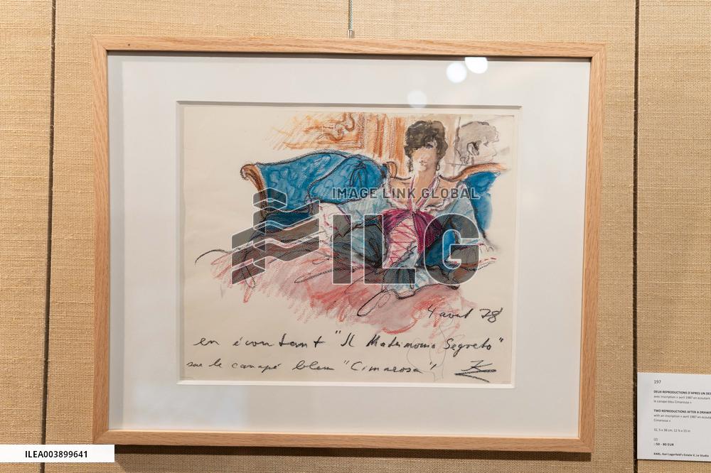 Auction of Karl Lagerfeld's Personal Collection - Paris