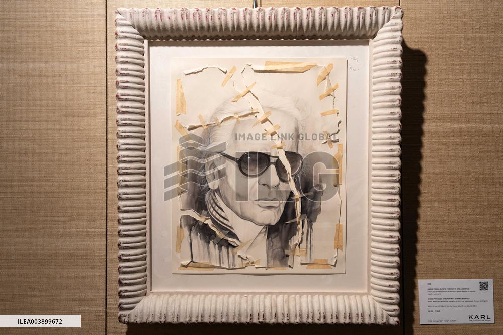 Auction of Karl Lagerfeld's Personal Collection - Paris