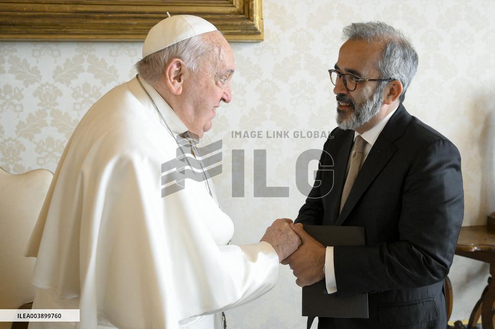 Pope Francis Private Audience - Vatican