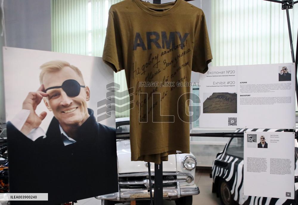 "Born From the Flame" exhibition in Kyiv