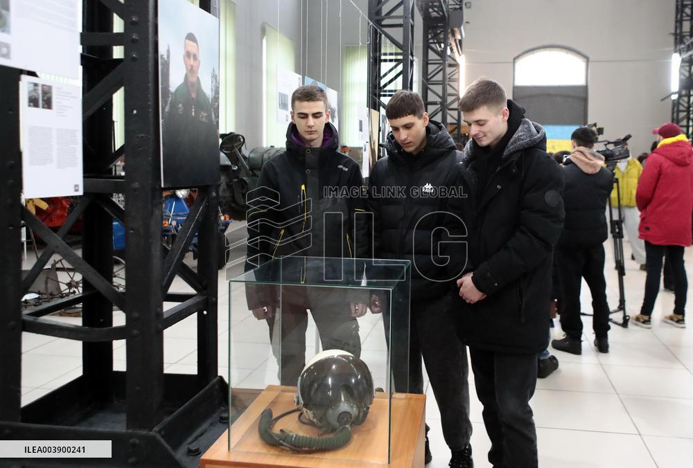 "Born From the Flame" exhibition in Kyiv