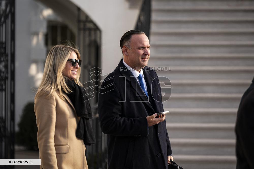 President Trump Speaks To Media At White House - DC
