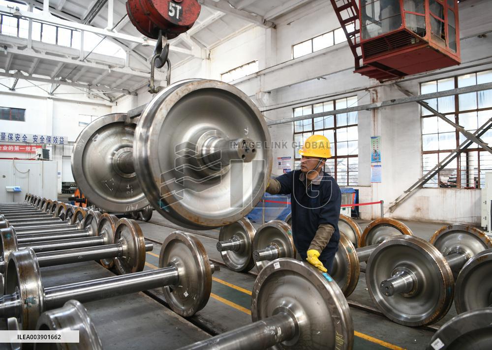 Train Wheelsets Production