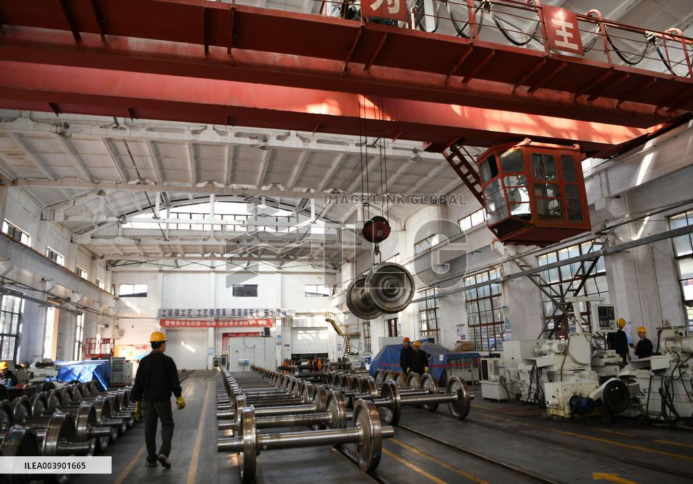 Train Wheelsets Production