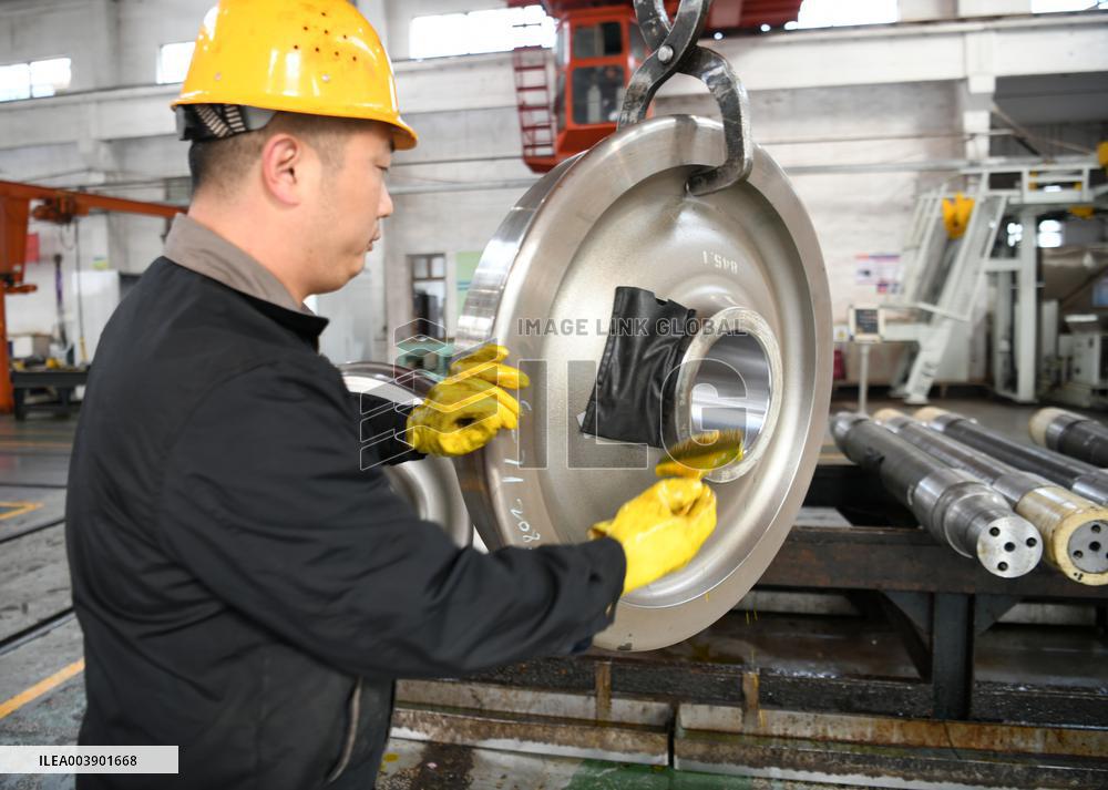 Train Wheelsets Production
