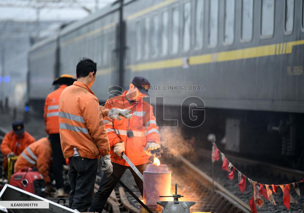 Spring Festival Travel Rush Train Safety Inspection