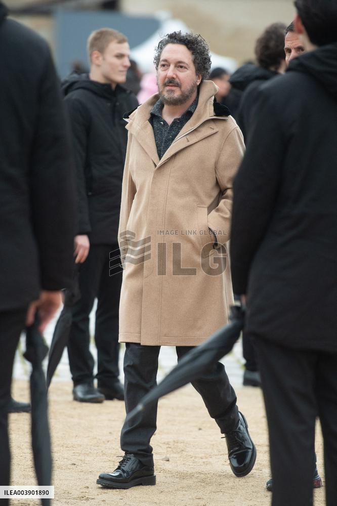 PFW Dior Homme Arrivals