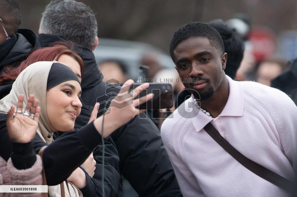 PFW Dior Homme Arrivals