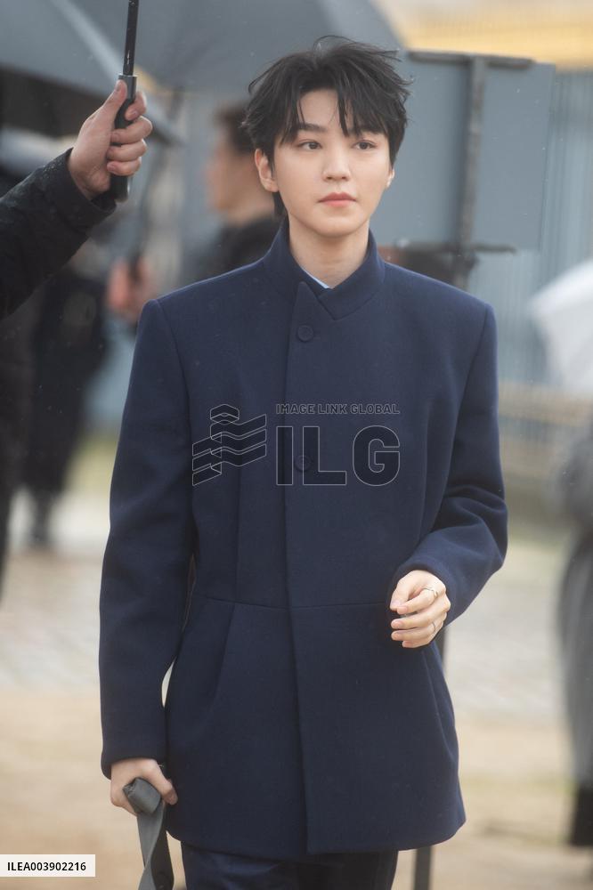 PFW Dior Homme Arrivals