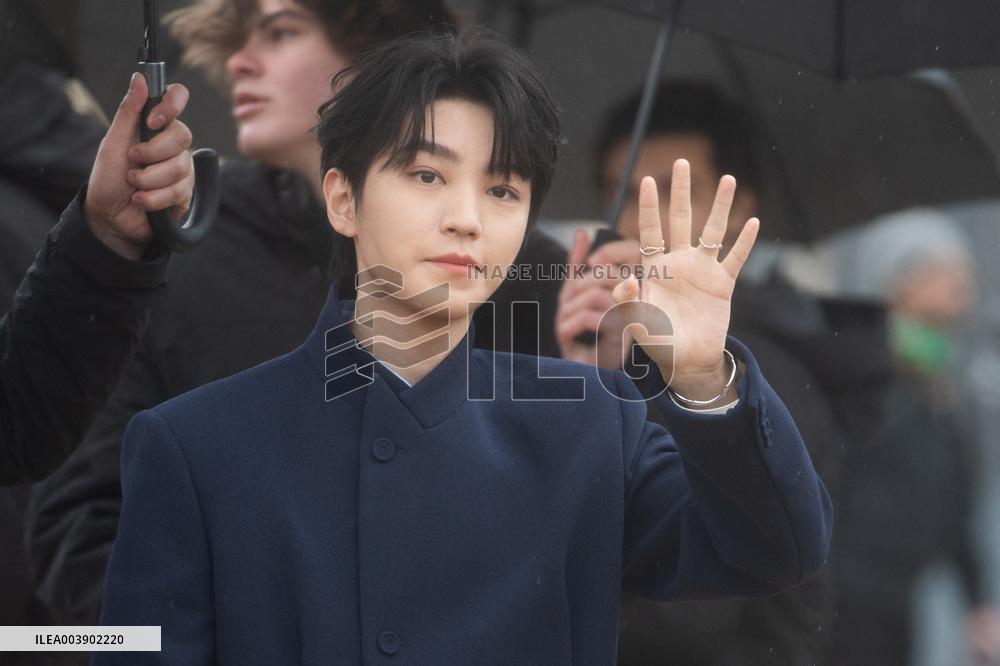 PFW Dior Homme Arrivals