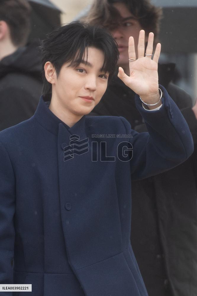 PFW Dior Homme Arrivals