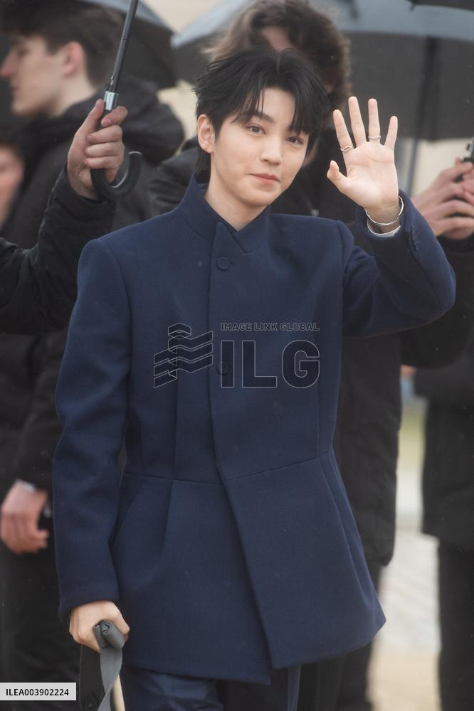 PFW Dior Homme Arrivals