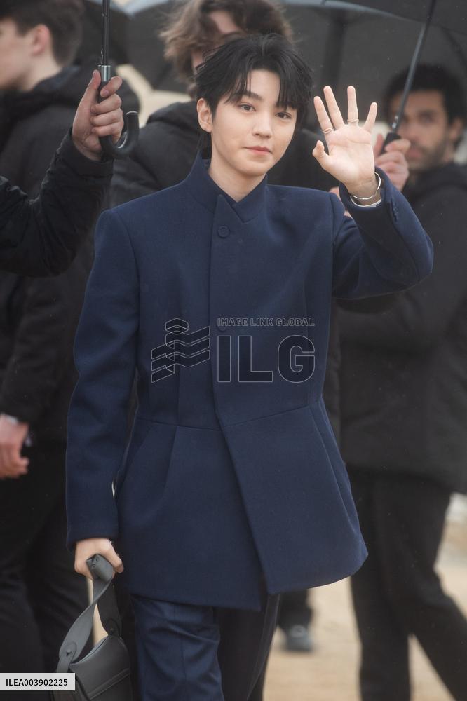 PFW Dior Homme Arrivals