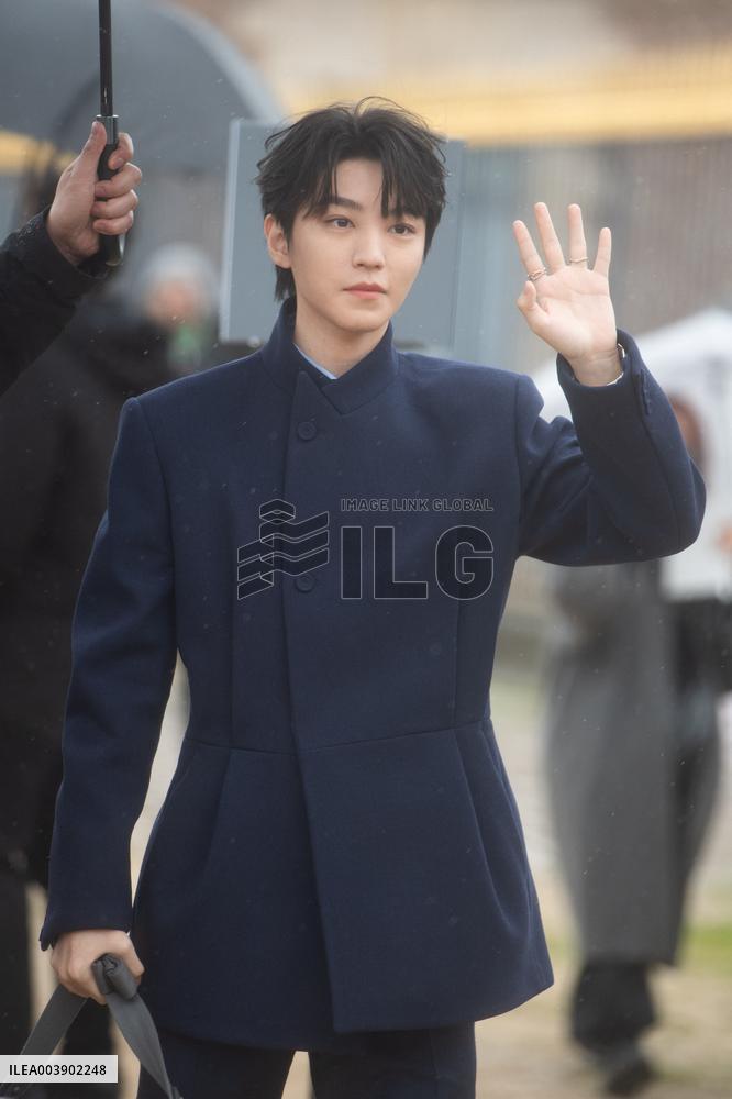 PFW Dior Homme Arrivals