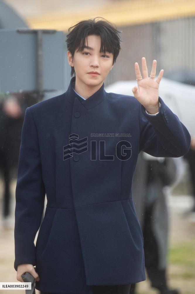 PFW Dior Homme Arrivals