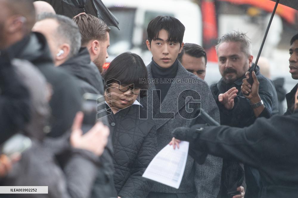 PFW Dior Homme Arrivals