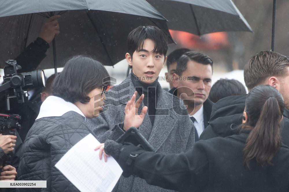 PFW Dior Homme Arrivals