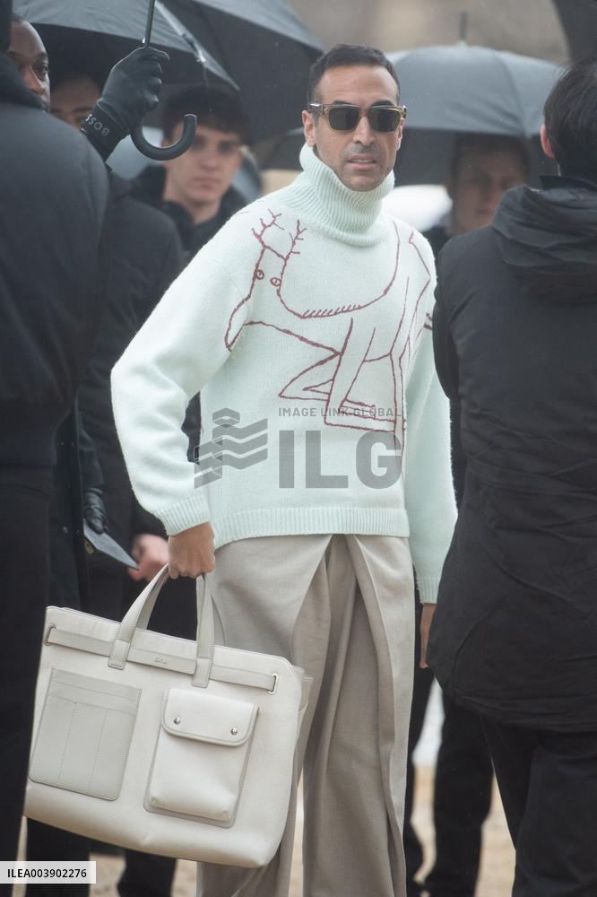 PFW Dior Homme Arrivals