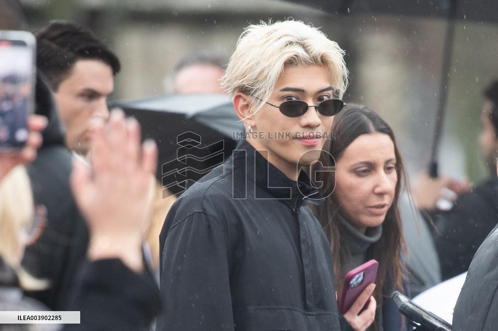 PFW Dior Homme Arrivals