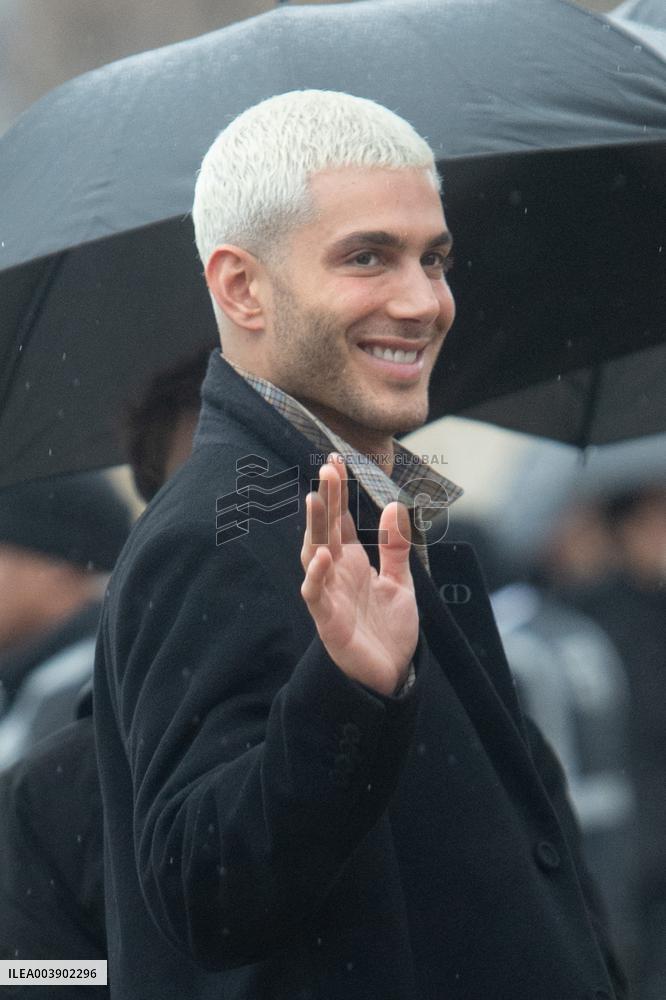 PFW Dior Homme Arrivals