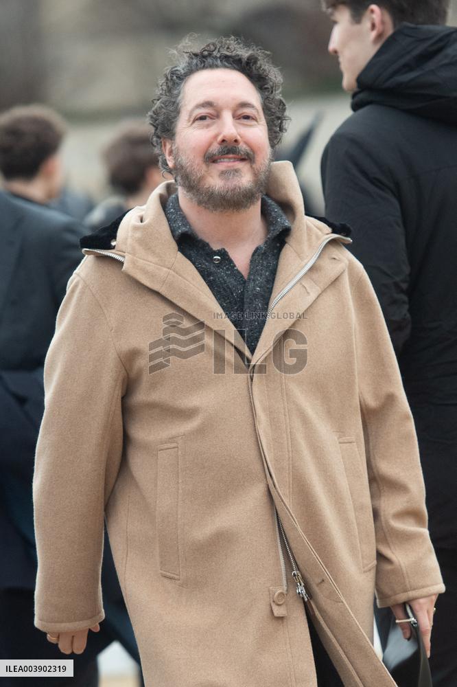 PFW Dior Homme Arrivals