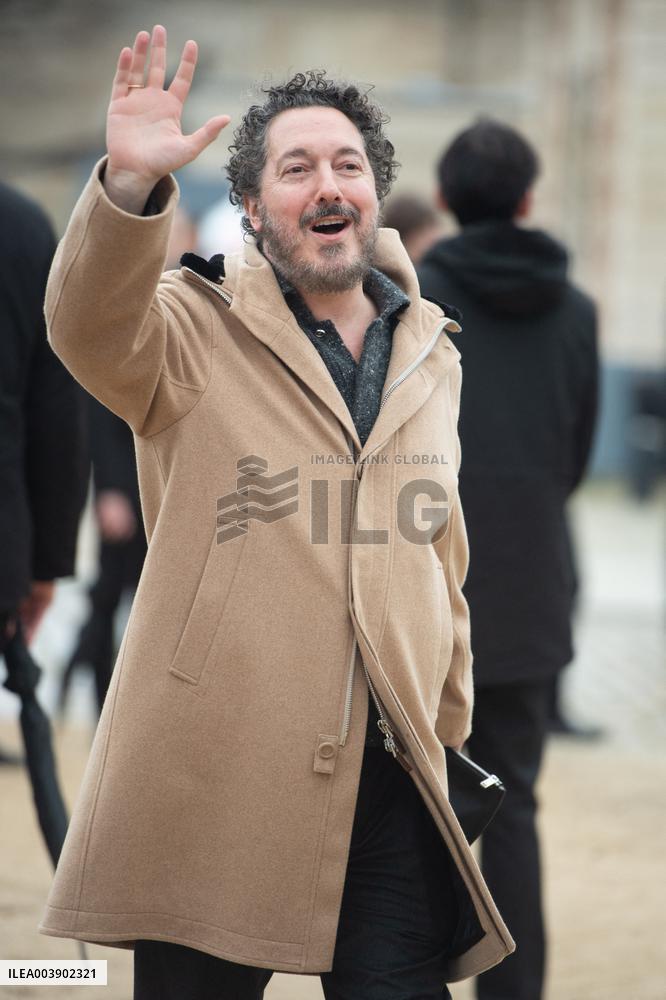 PFW Dior Homme Arrivals