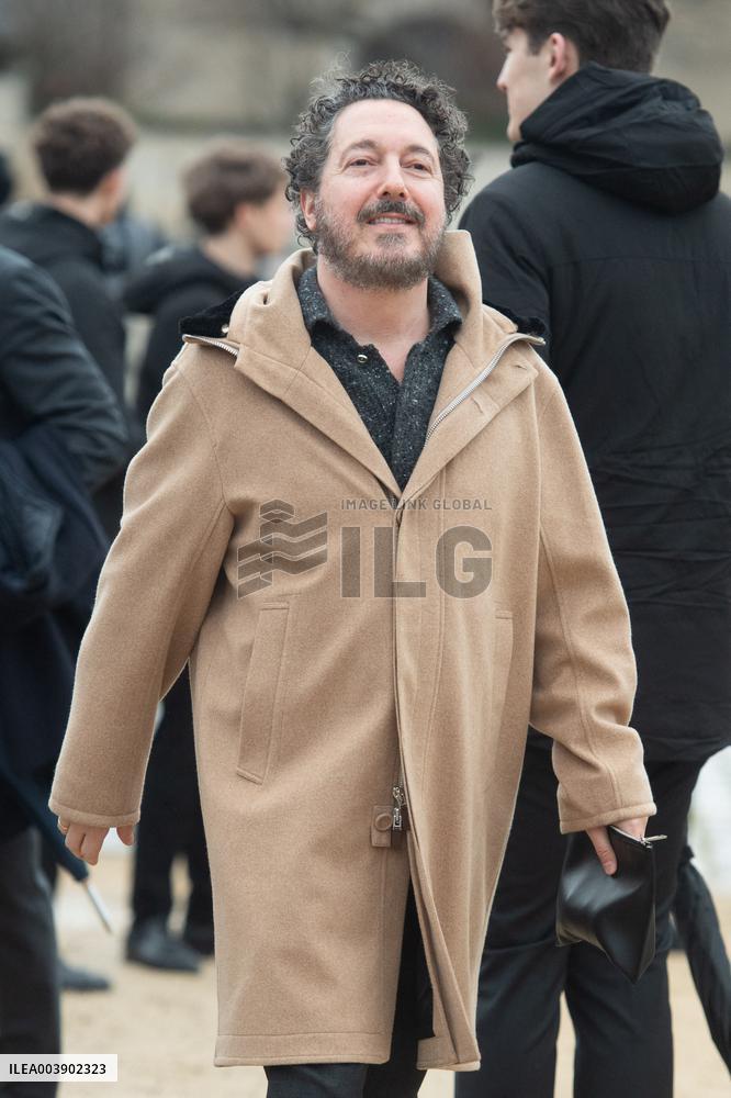 PFW Dior Homme Arrivals