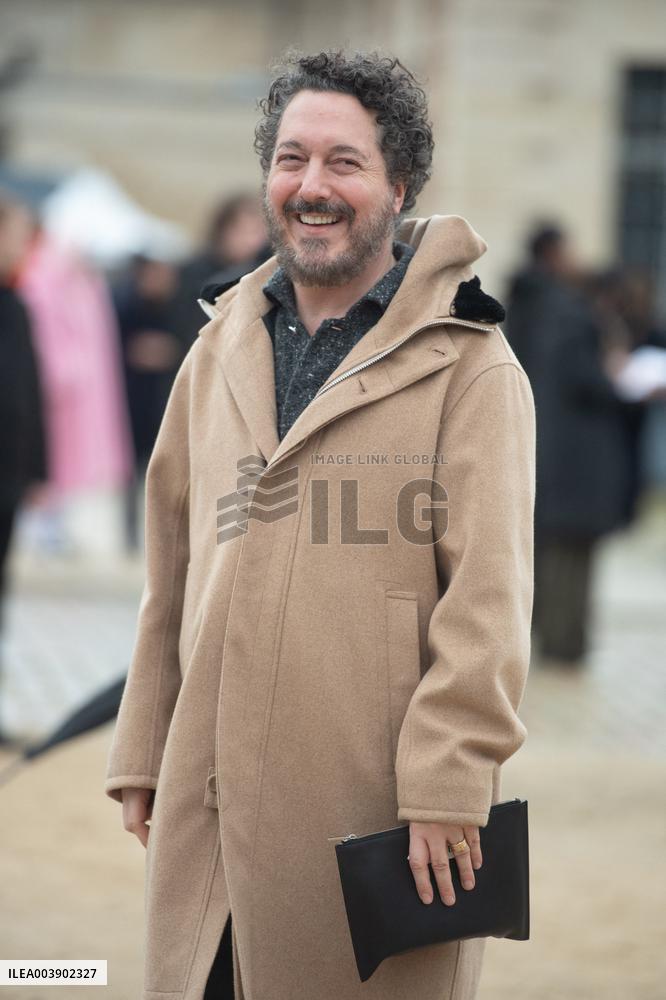 PFW Dior Homme Arrivals