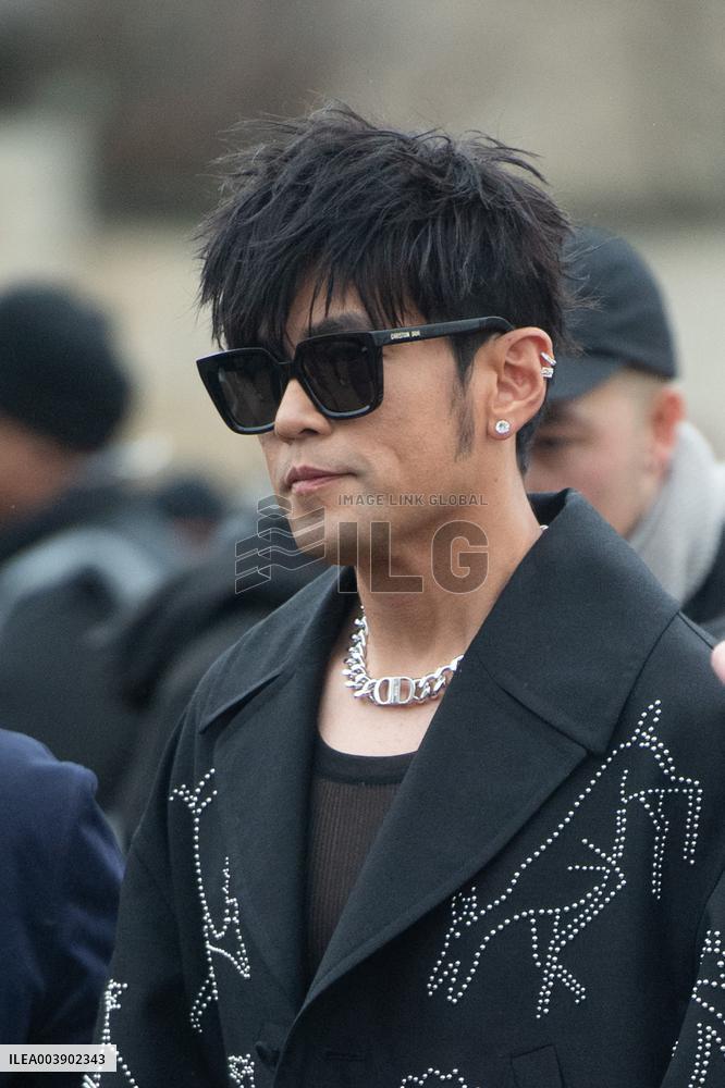 PFW Dior Homme Arrivals