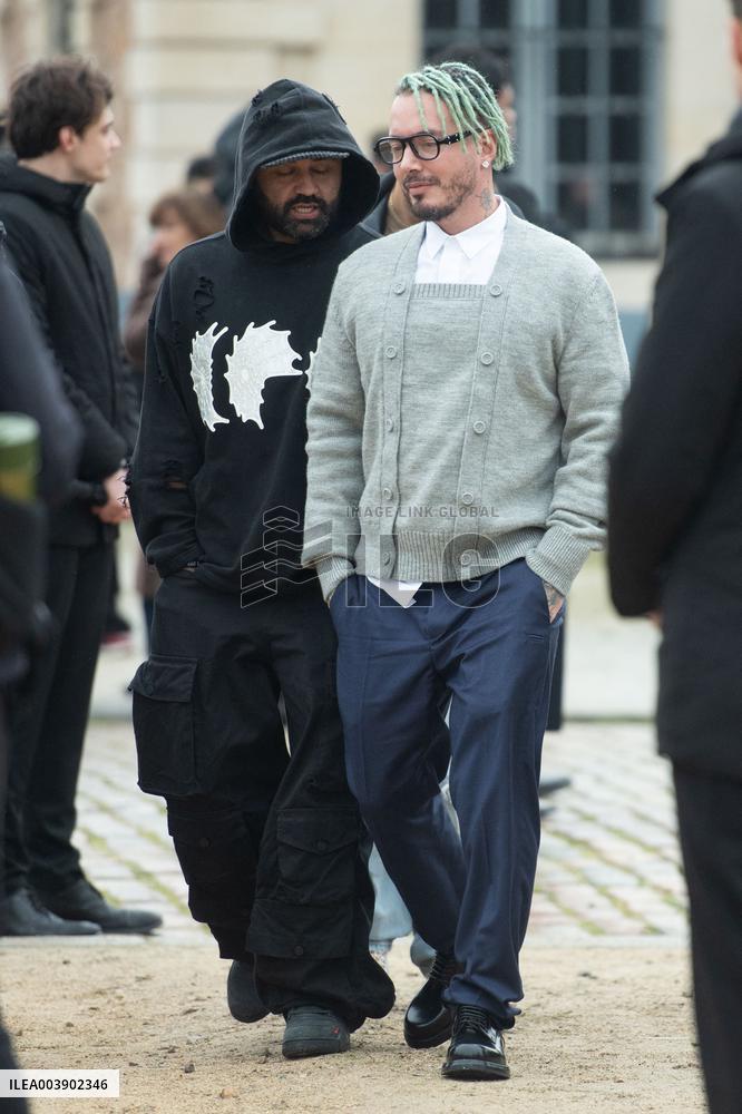 PFW Dior Homme Arrivals