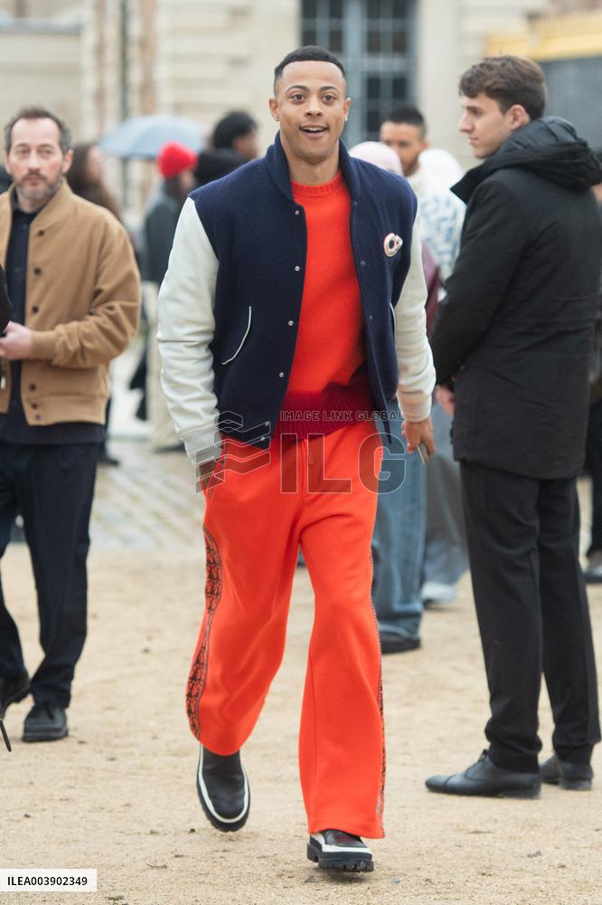 PFW Dior Homme Arrivals