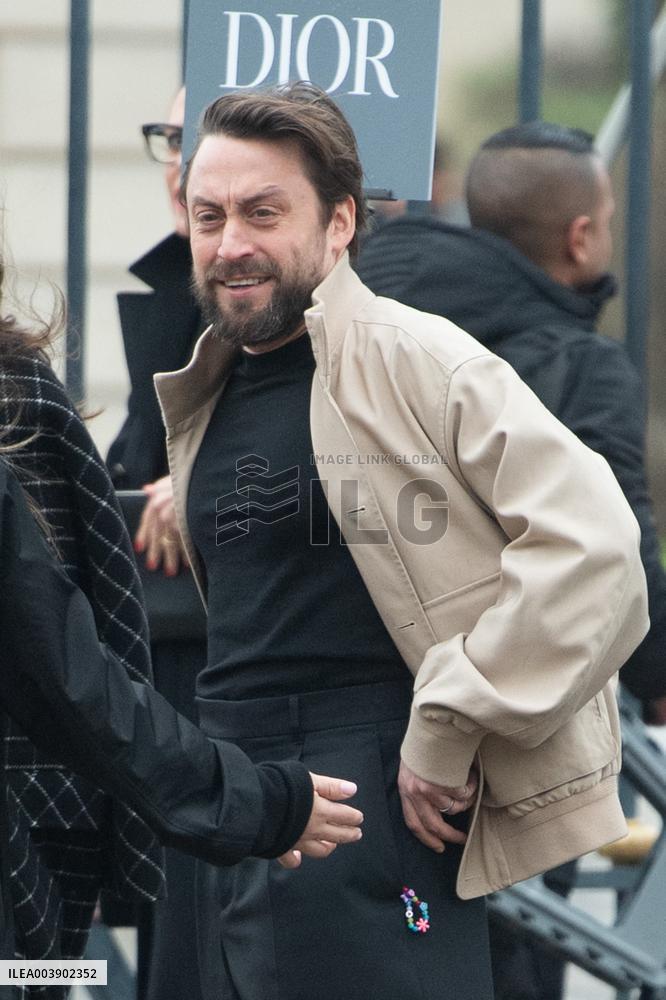 PFW Dior Homme Arrivals