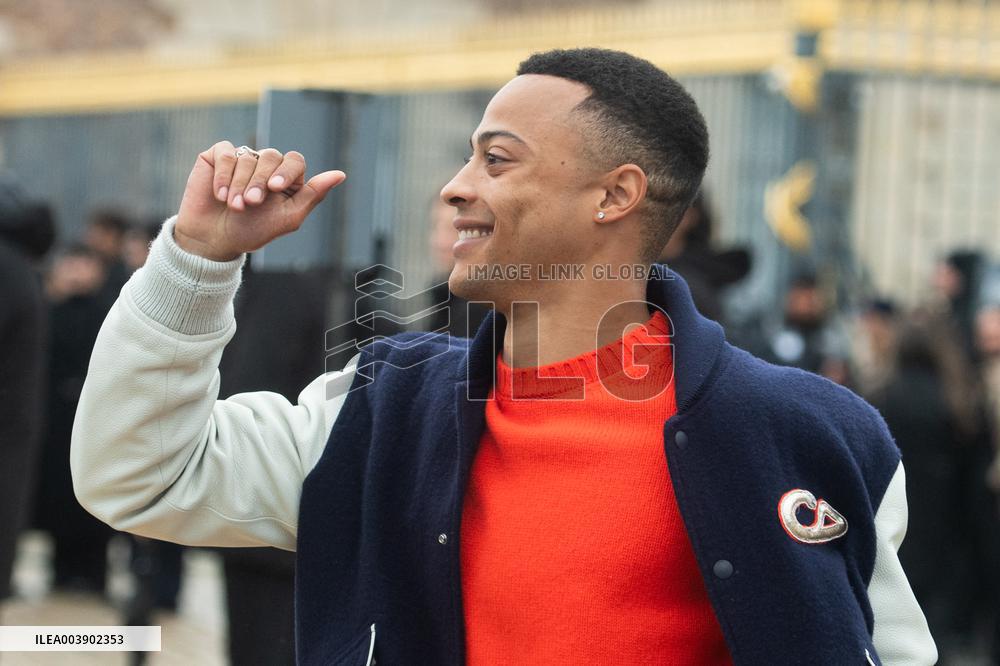 PFW Dior Homme Arrivals