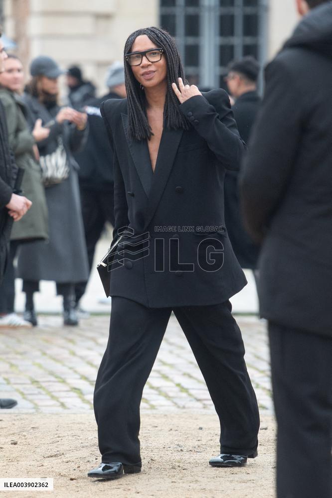 PFW Dior Homme Arrivals