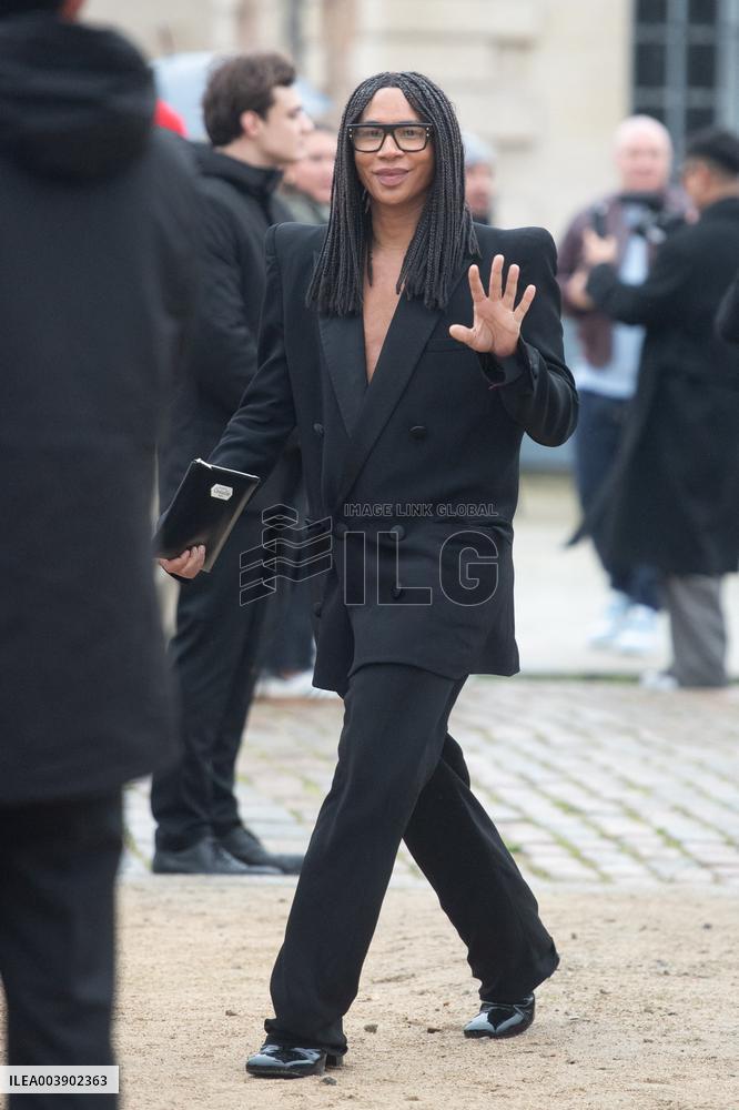 PFW Dior Homme Arrivals