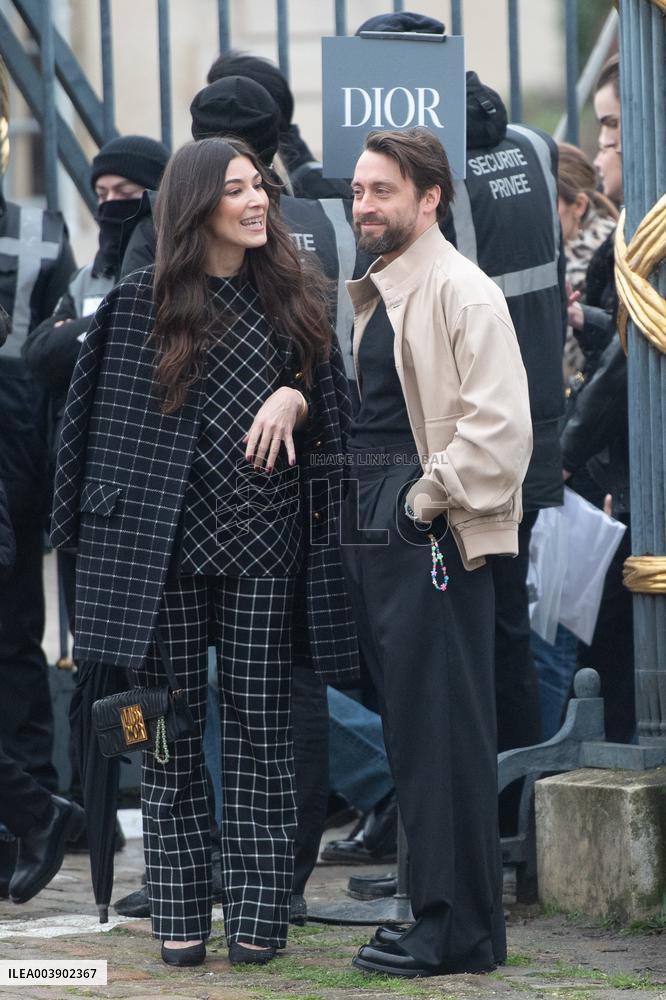 PFW Dior Homme Arrivals