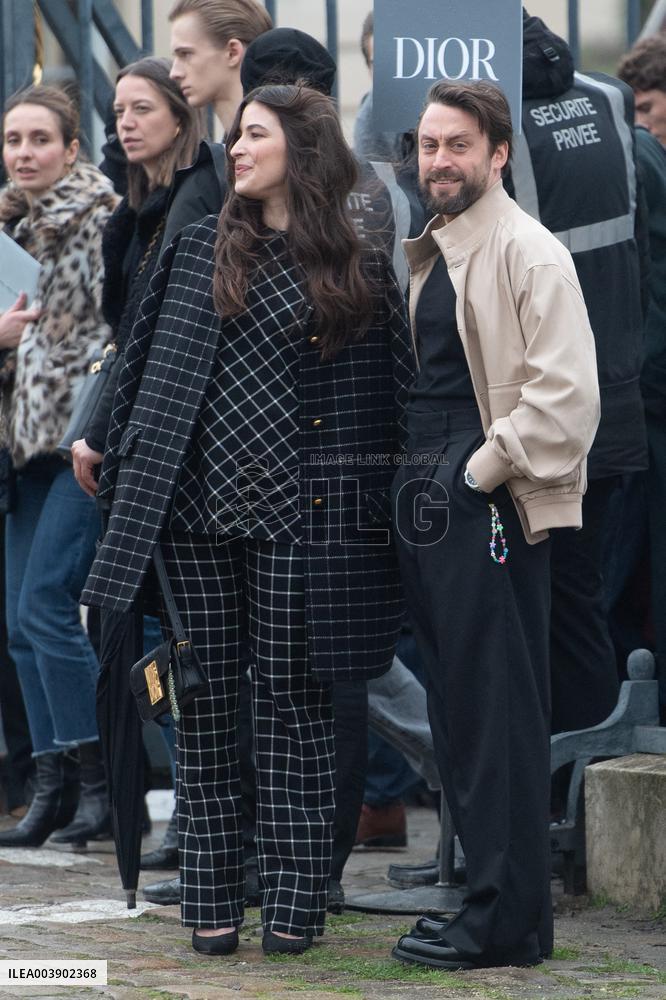 PFW Dior Homme Arrivals