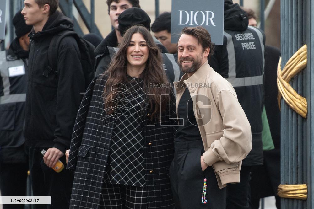 PFW Dior Homme Arrivals