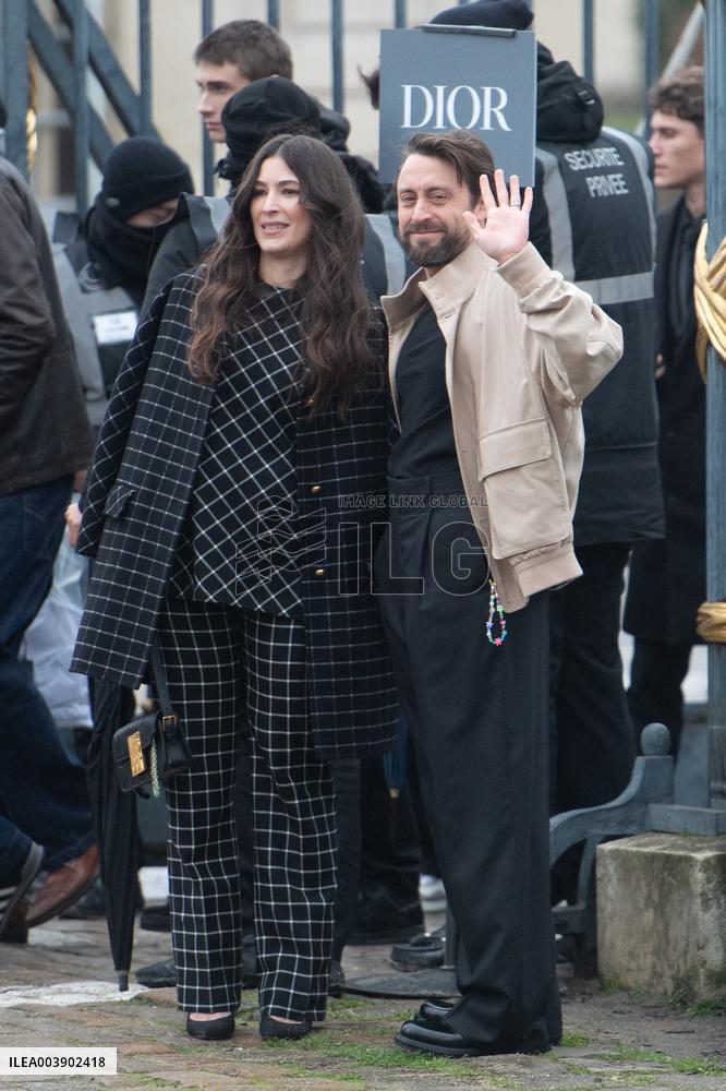 PFW Dior Homme Arrivals