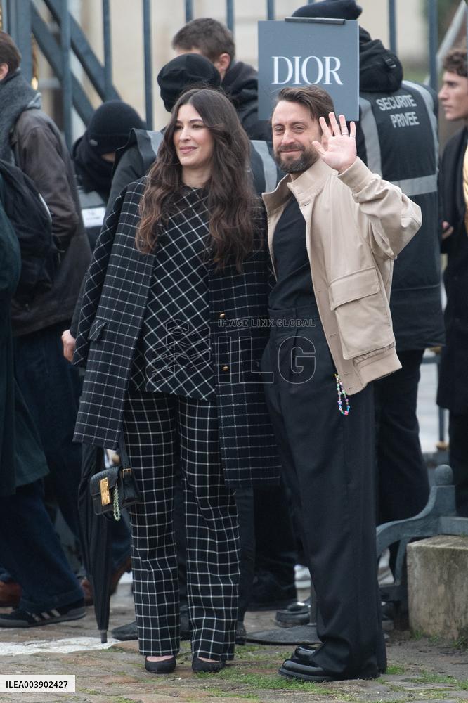 PFW Dior Homme Arrivals