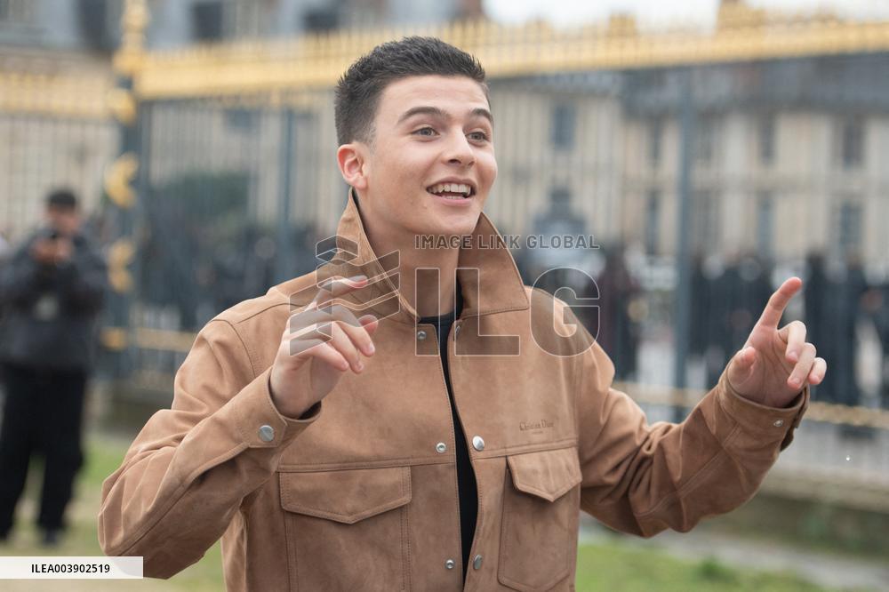 PFW Dior Homme Arrivals