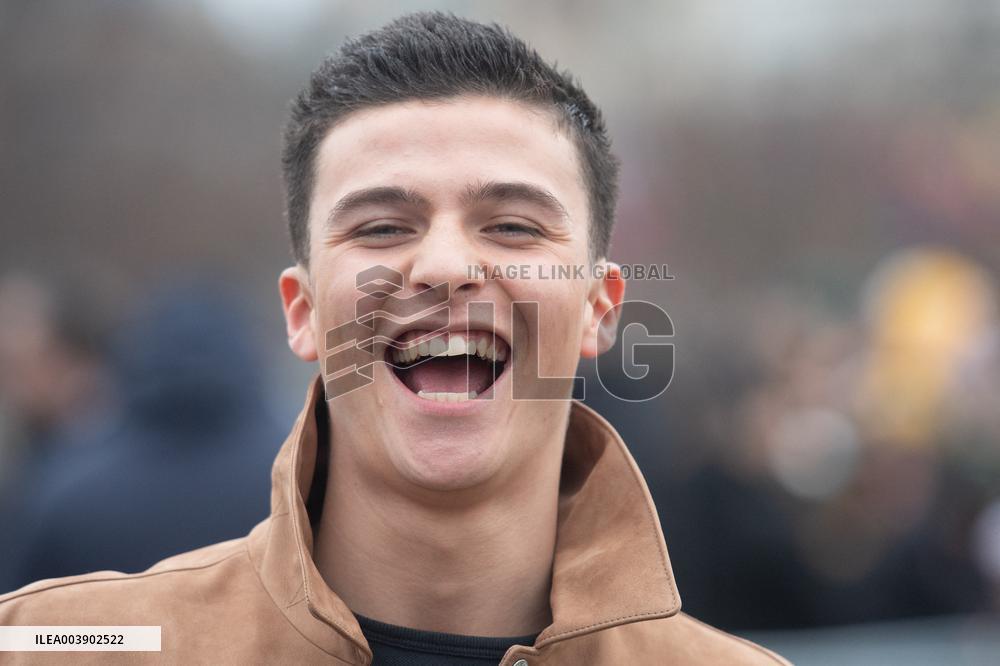 PFW Dior Homme Arrivals