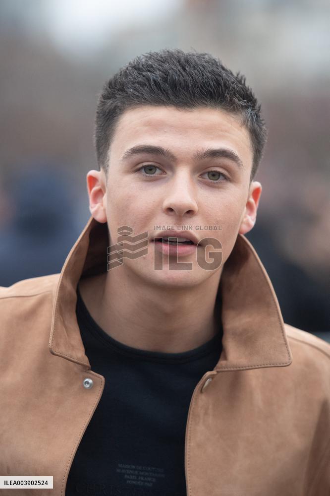 PFW Dior Homme Arrivals