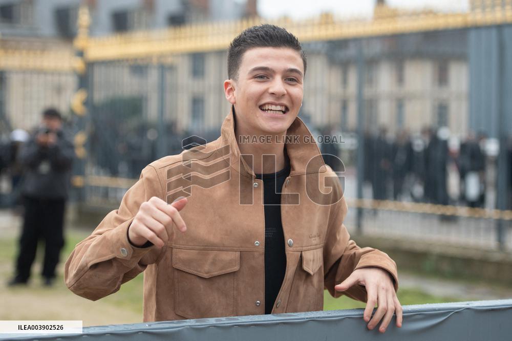 PFW Dior Homme Arrivals