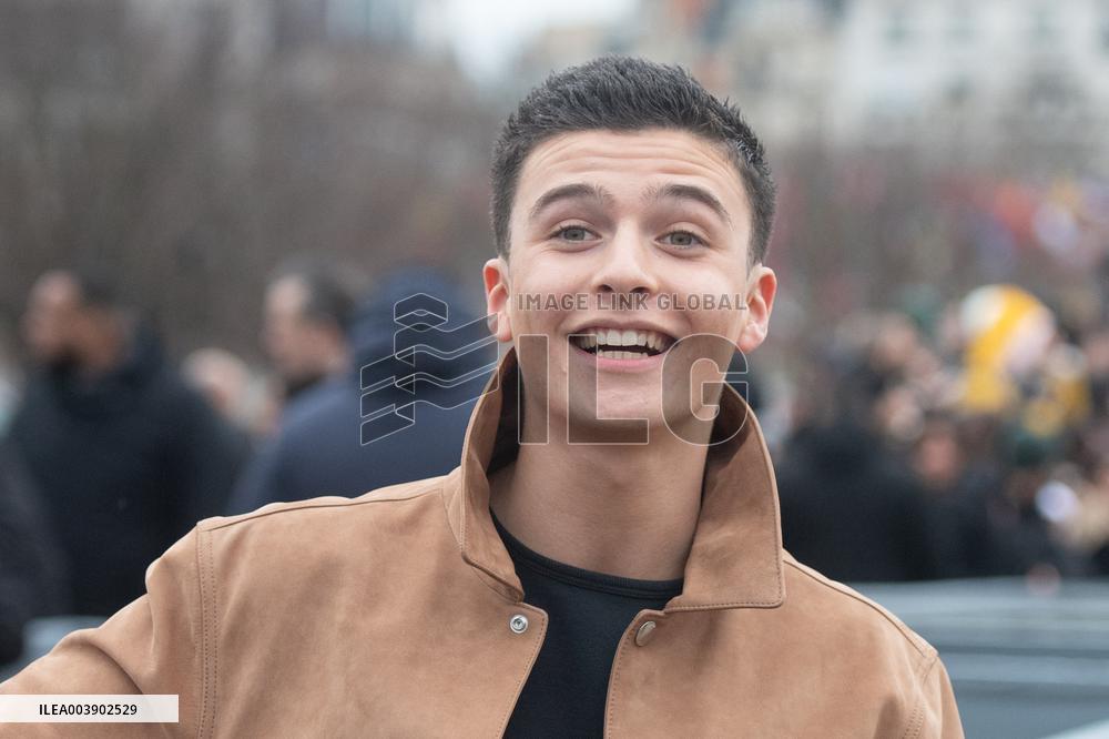 PFW Dior Homme Arrivals