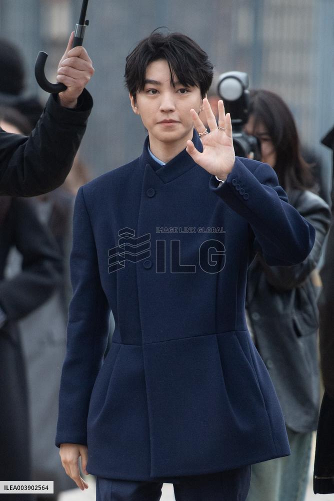 PFW Dior Homme Arrivals