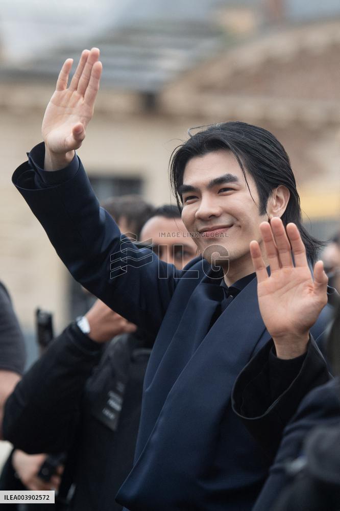 PFW Dior Homme Arrivals